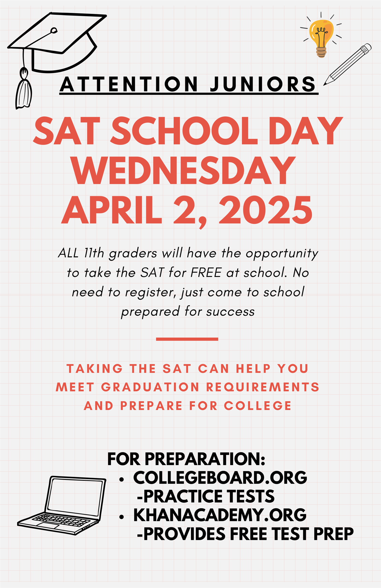 sat school day